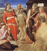 Michelangelo Buonarroti The Entombment painting